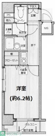 ガラ・ステージ日本橋の物件間取画像
